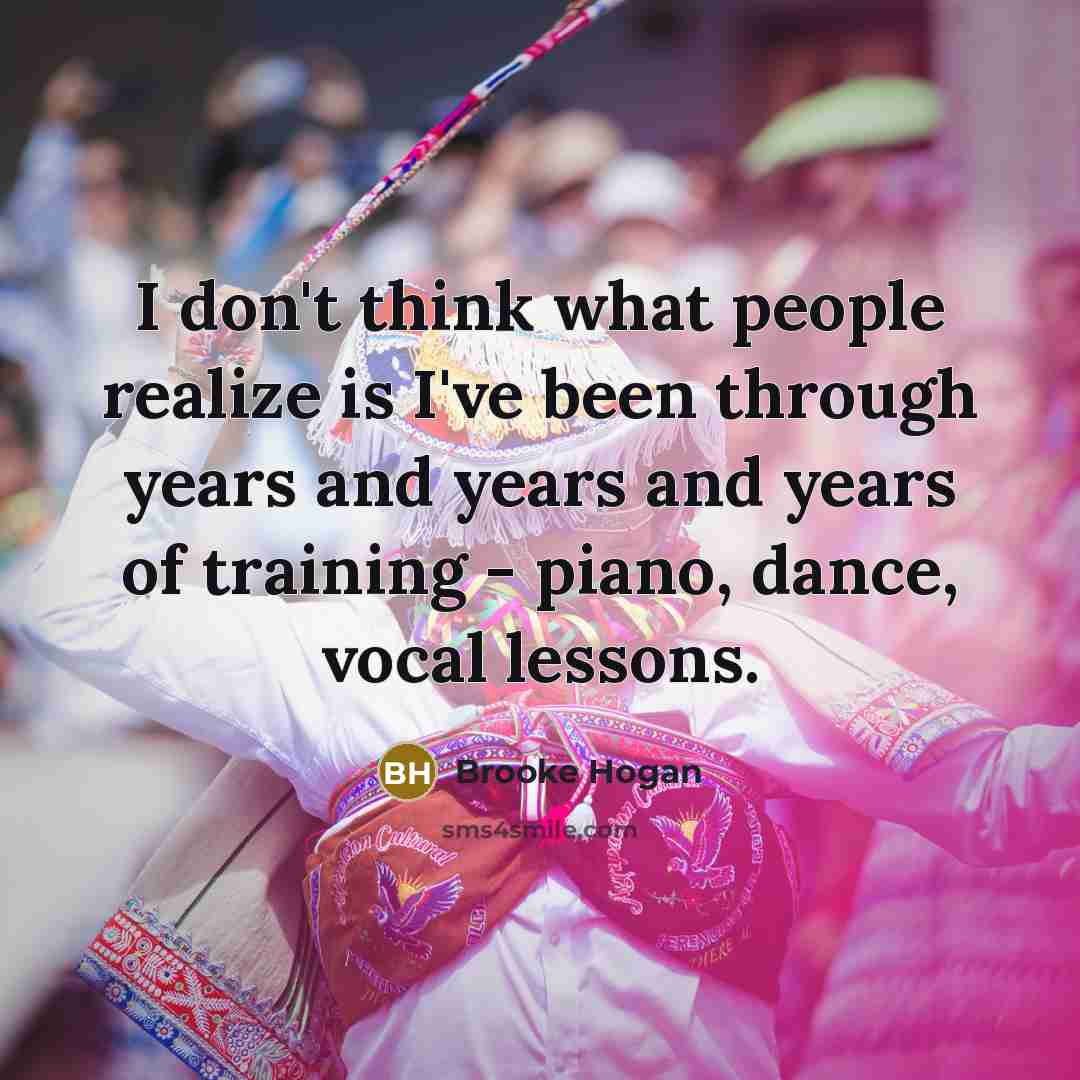 “I don't think what people realize is I've been through…” quote by Brooke Hogan