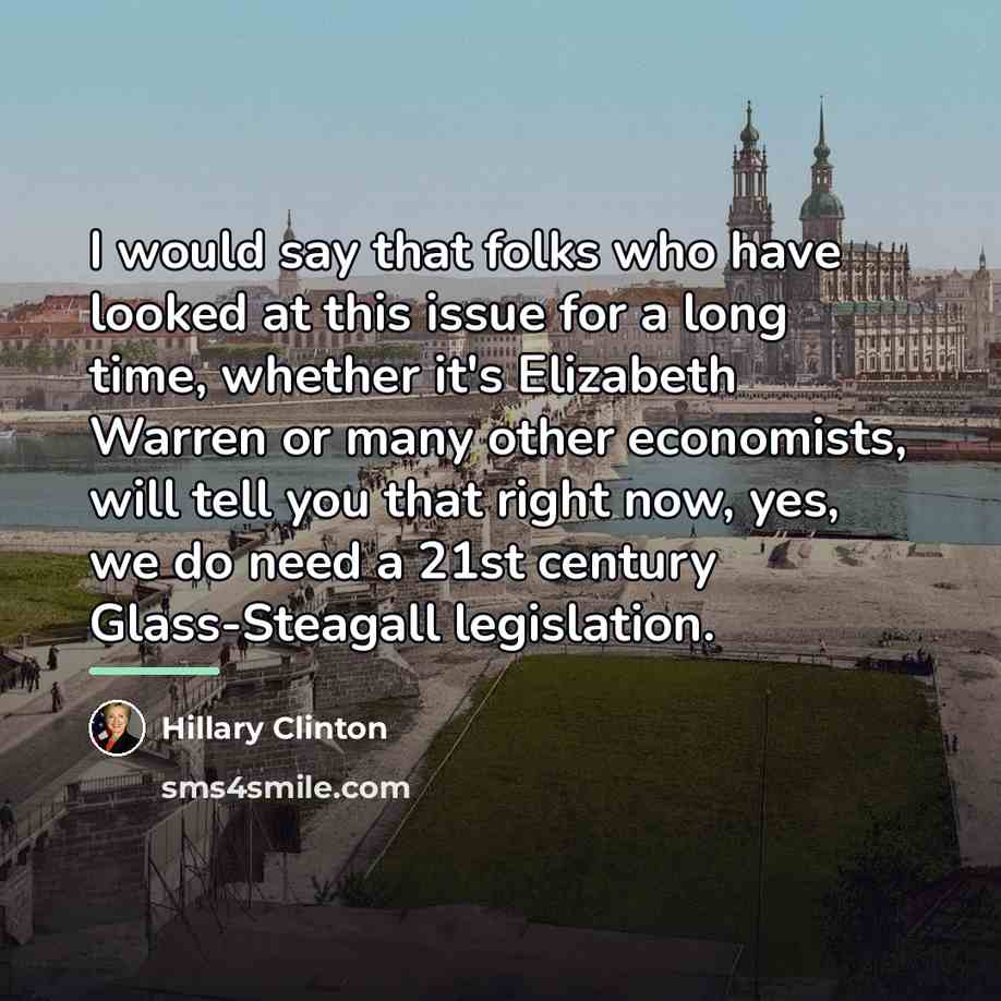 “I would say that folks who have looked at this…” quote by Hillary Clinton