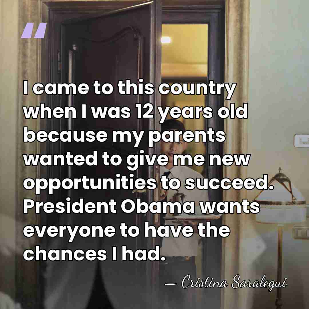 I came to this country when I was 12 years old because&hellip; - Cristina Saralegui