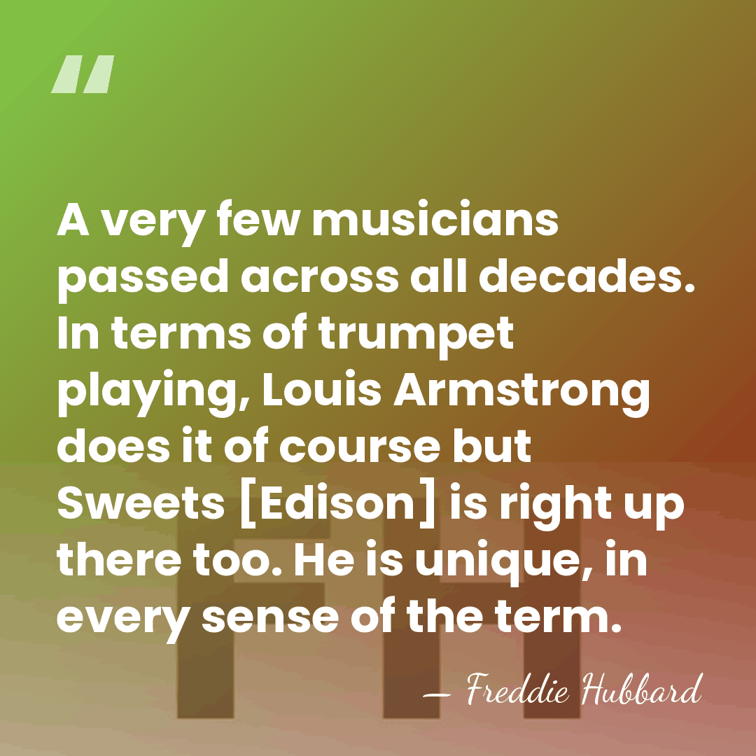 A very few musicians passed across all decades. In terms of trumpet&hellip; - Freddie Hubbard