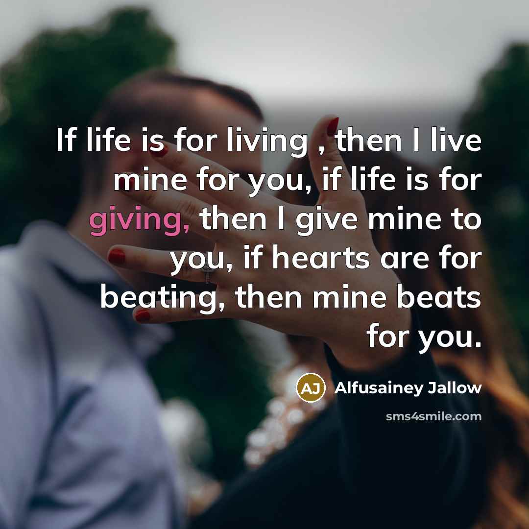 “If life is for living , then I live mine…” quote by Alfusainey Jallow