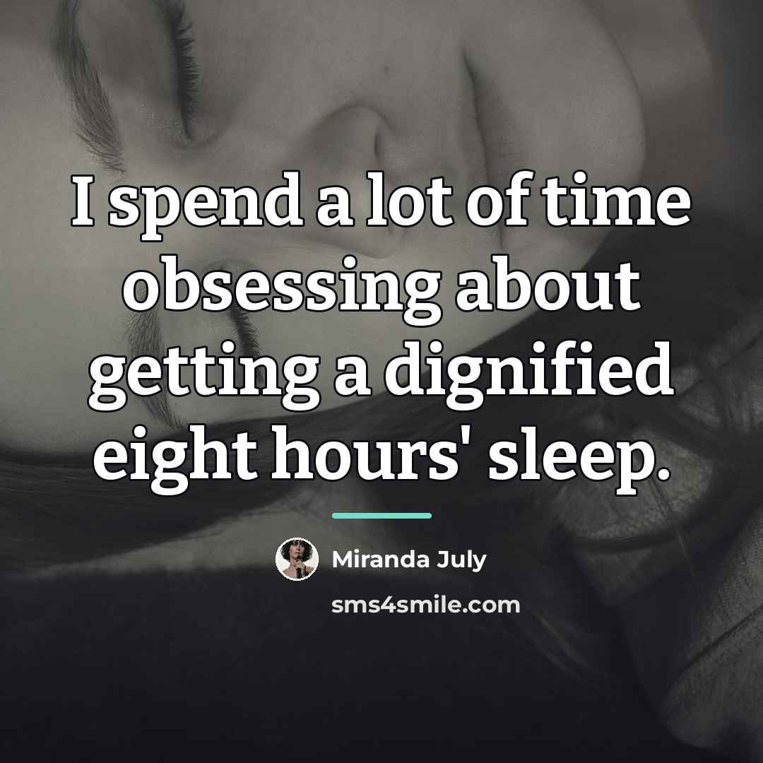 “I spend a lot of time obsessing about getting a…” quote by Miranda July