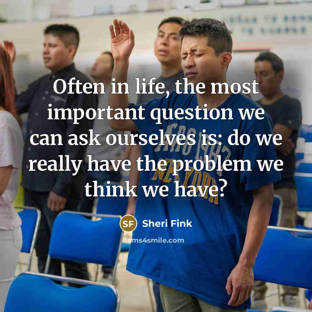 “Often in life, the most important question we can ask…” quote by Sheri Fink