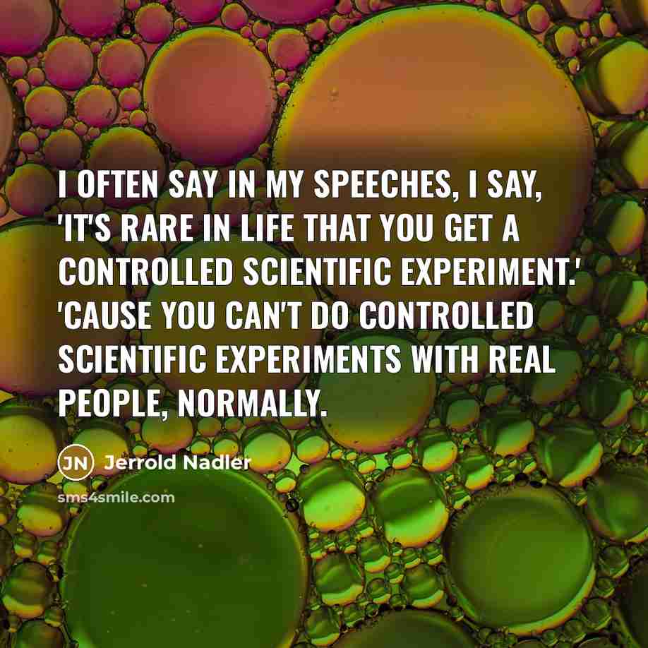 “I often say in my speeches, I say, 'It's rare…” quote by Jerrold Nadler