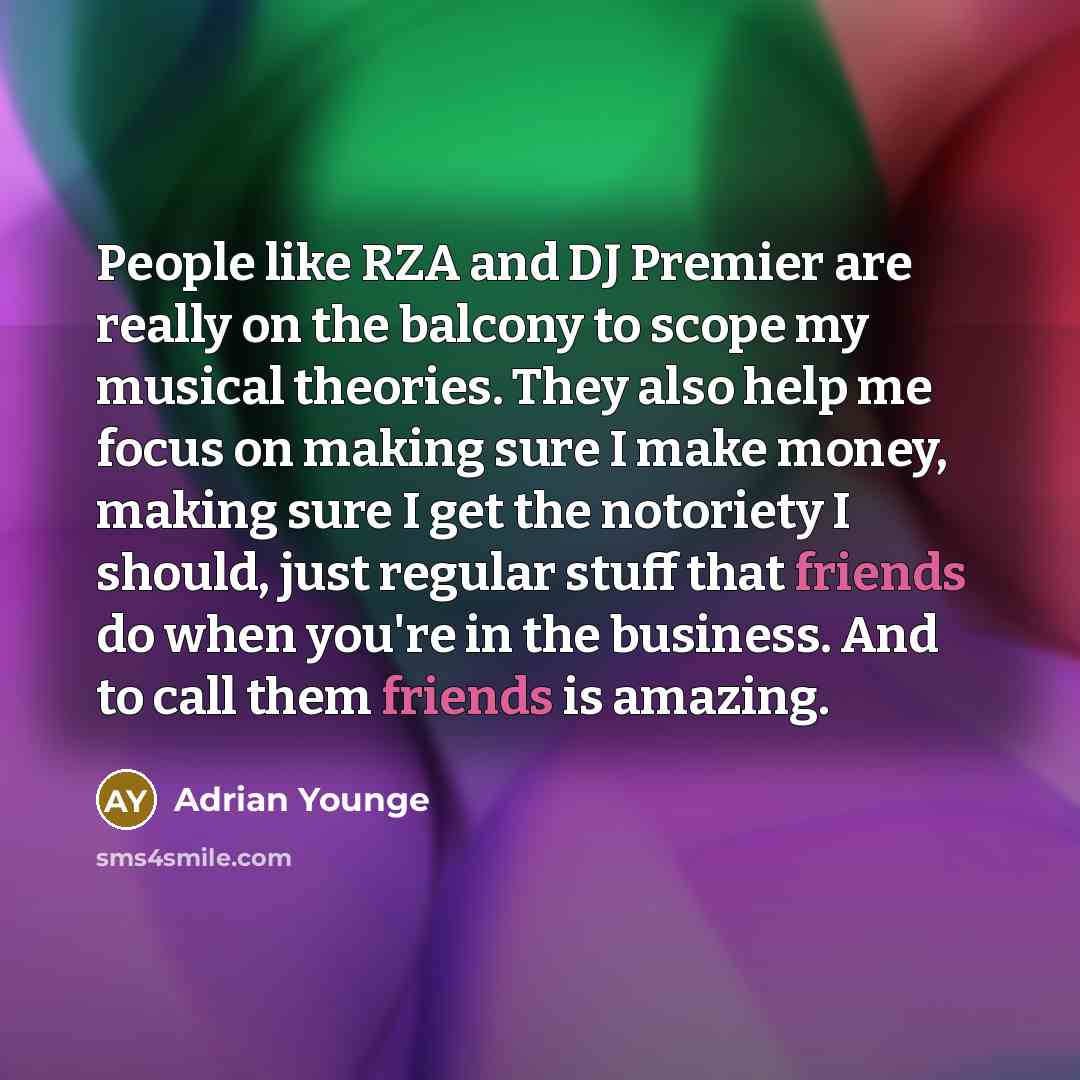 “People like RZA and DJ Premier are really on the…” quote by Adrian Younge