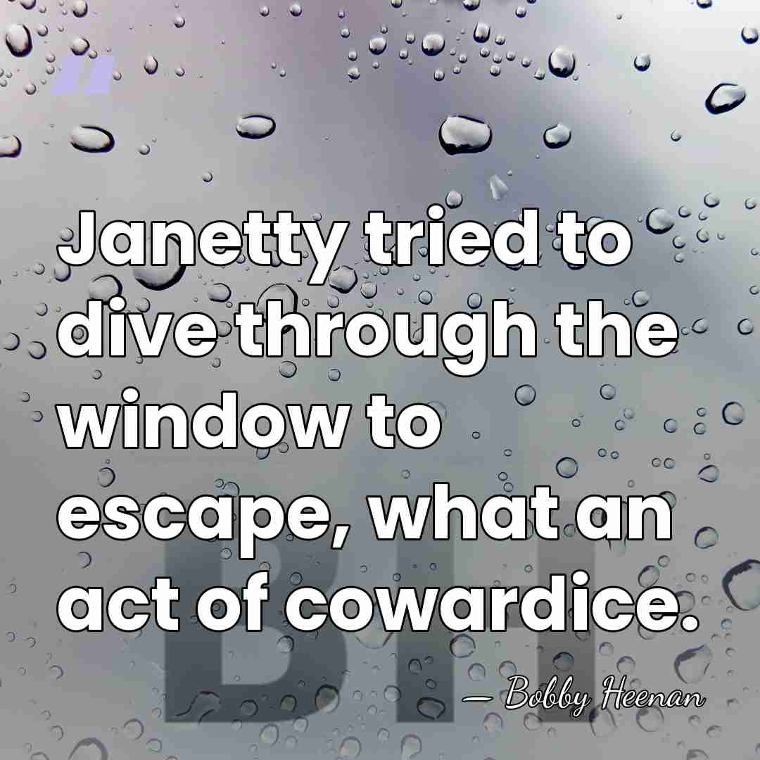 Janetty tried to dive through the window to escape, what an act&hellip; - Bobby Heenan