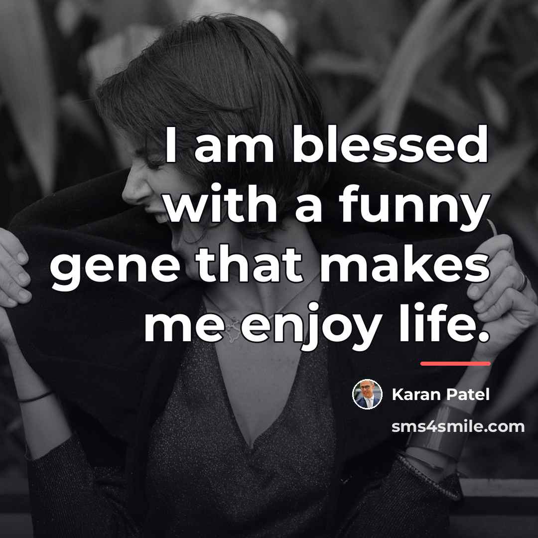 “I am blessed with a funny gene that makes me…” quote by Karan Patel