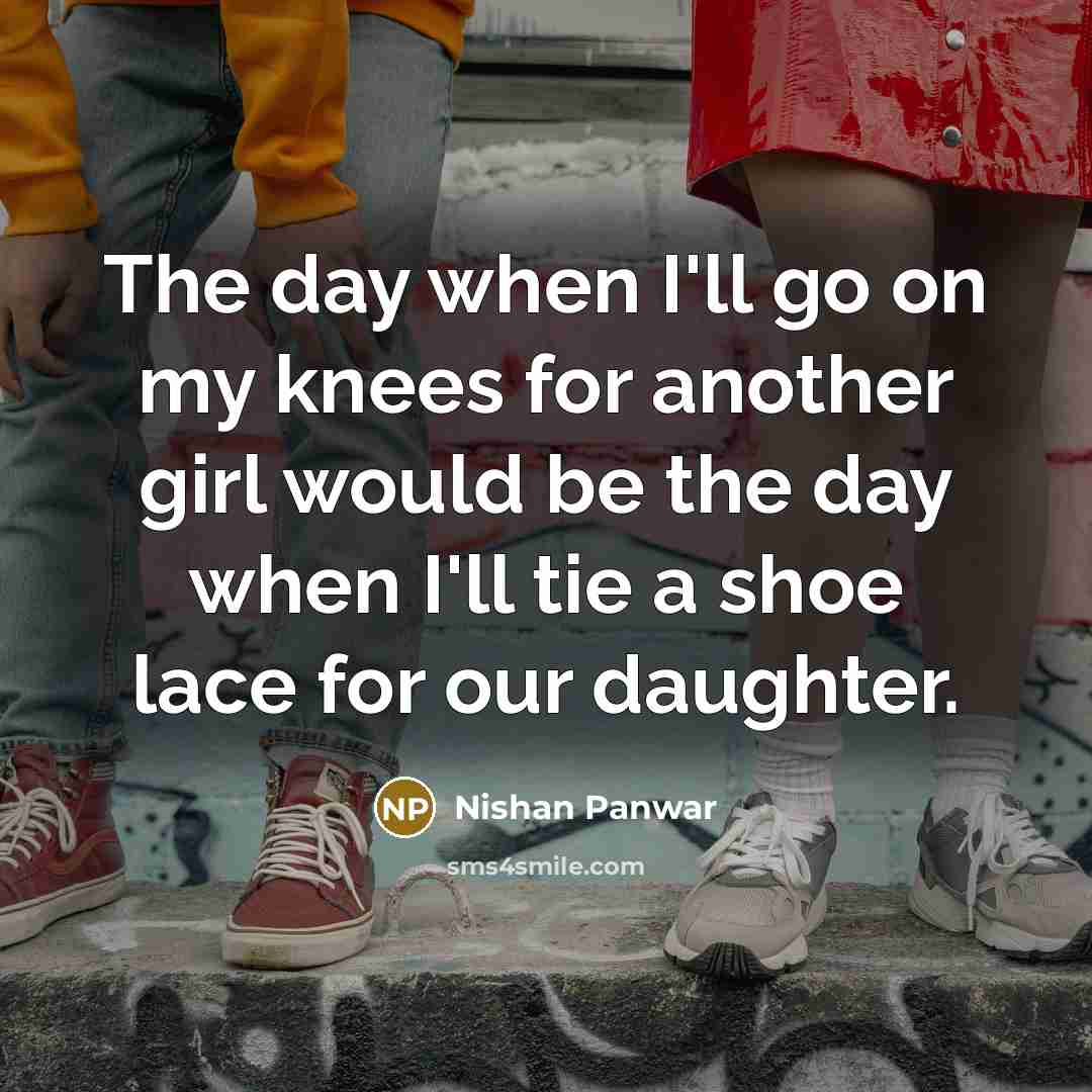 “The day when I'll go on my knees for another…” quote by Nishan Panwar