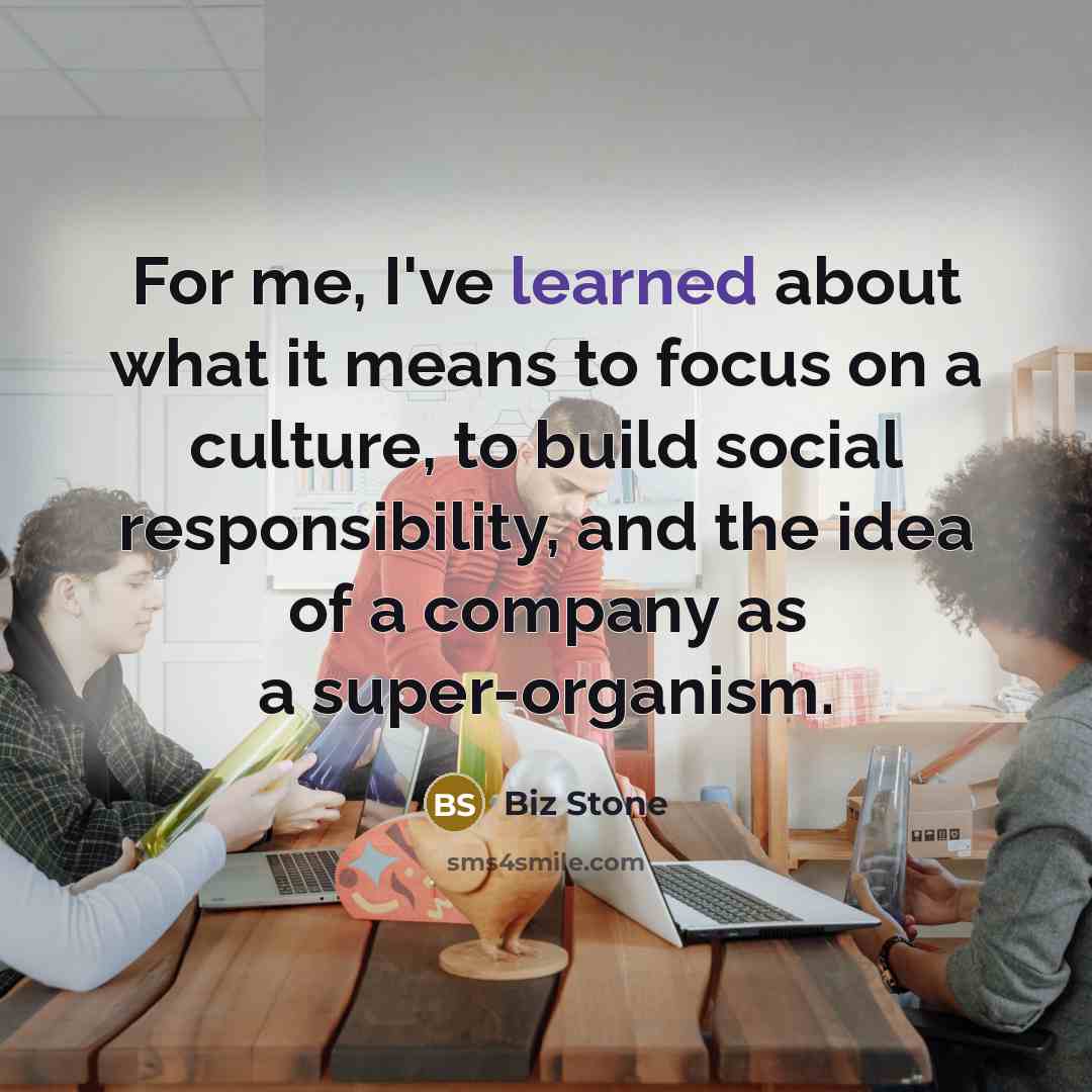“For me, I've learned about what it means to focus…” quote by Biz Stone