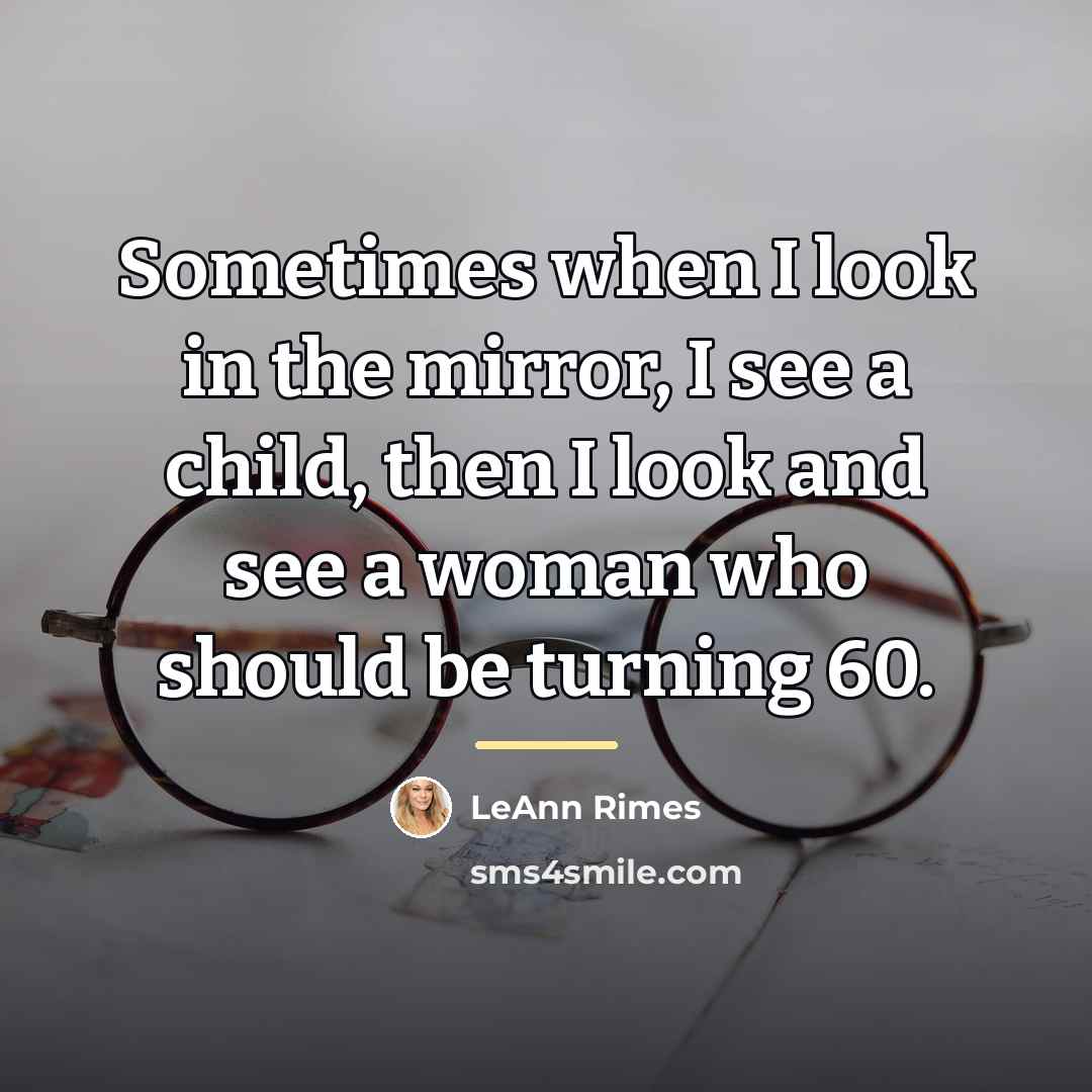 “Sometimes when I look in the mirror, I see a…” quote by LeAnn Rimes
