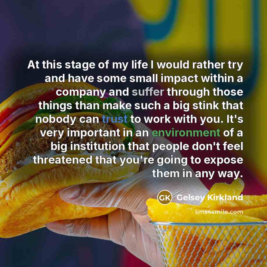 “At this stage of my life I would rather try…” quote by Gelsey Kirkland