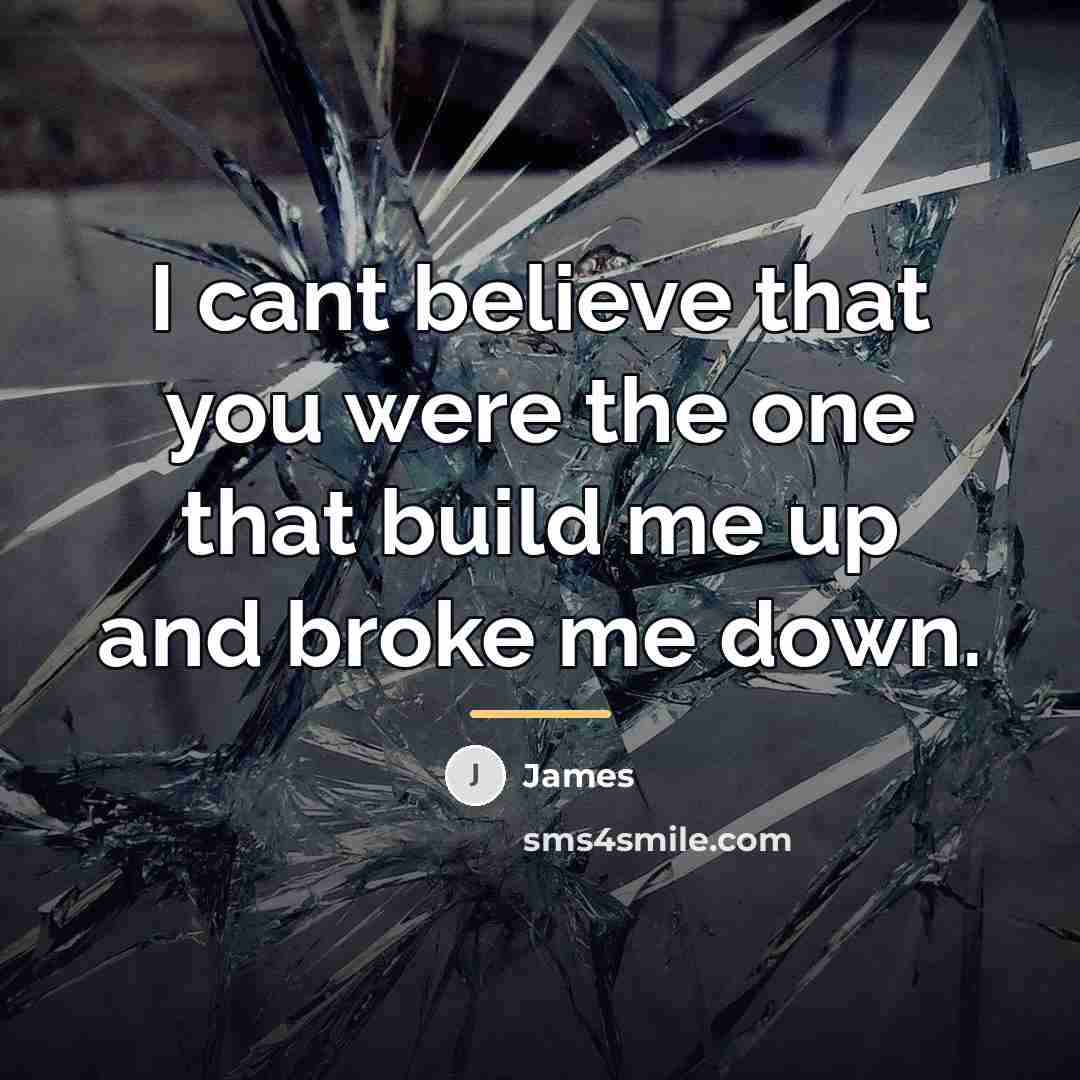“I cant believe that you were the one that build…” quote by James