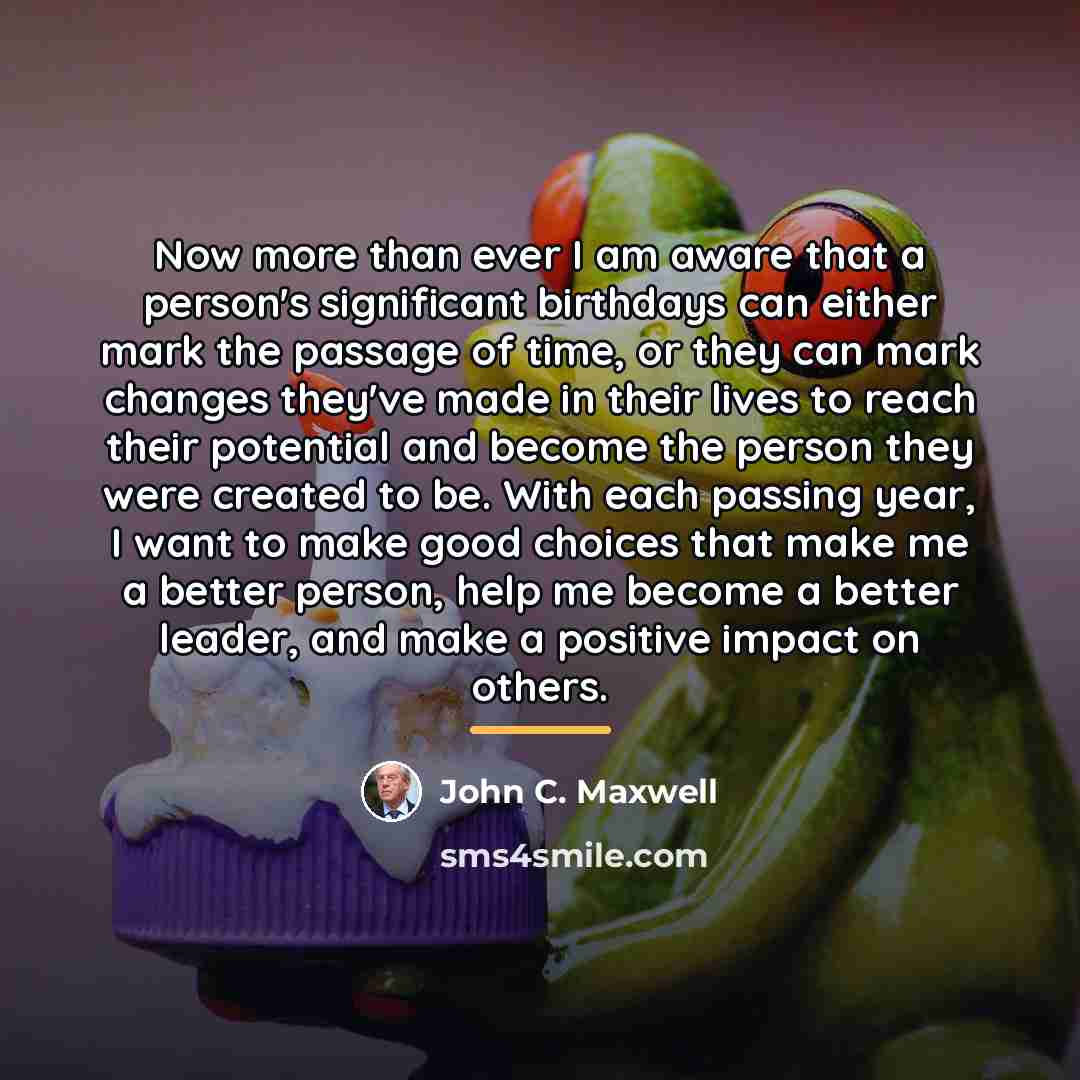 “Now more than ever I am aware that a person's…” quote by John C. Maxwell