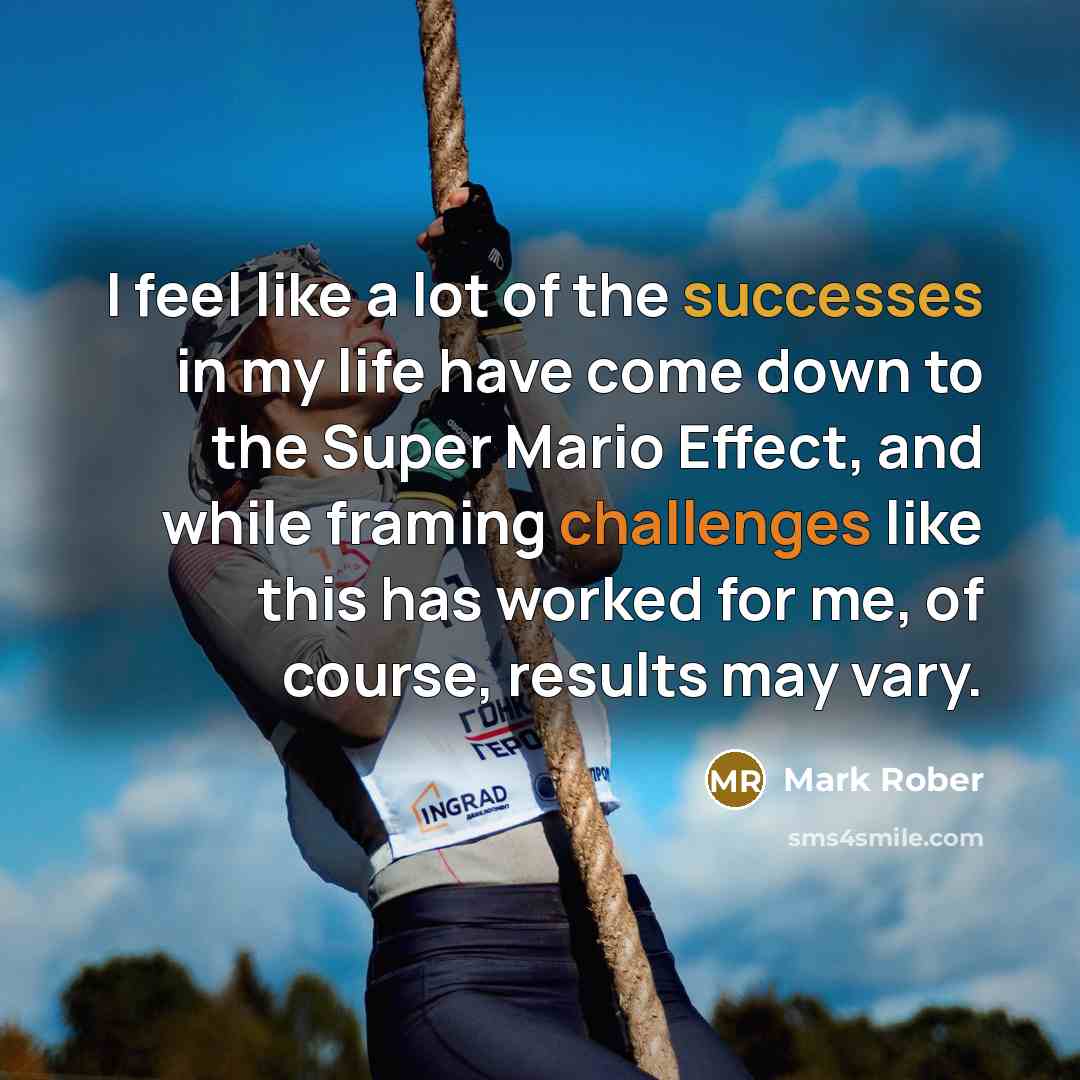 “I feel like a lot of the successes in my…” quote by Mark Rober