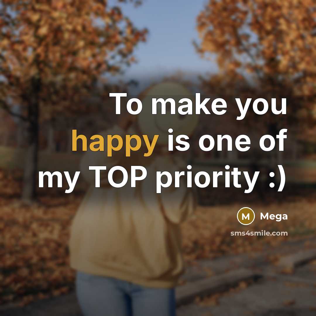 “To make you happy is one of my TOP priority…” quote by Mega