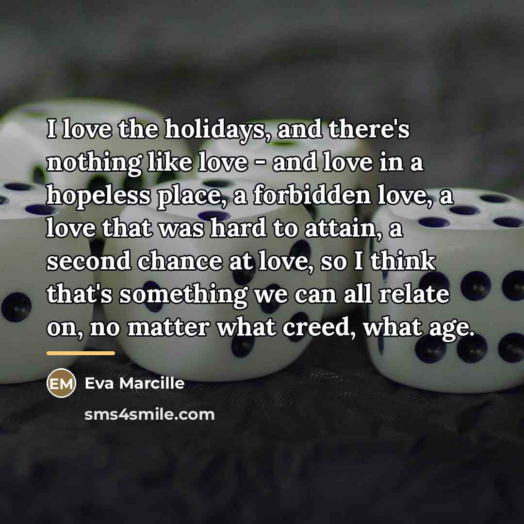 “I love the holidays, and there's nothing like love -…” quote by Eva Marcille