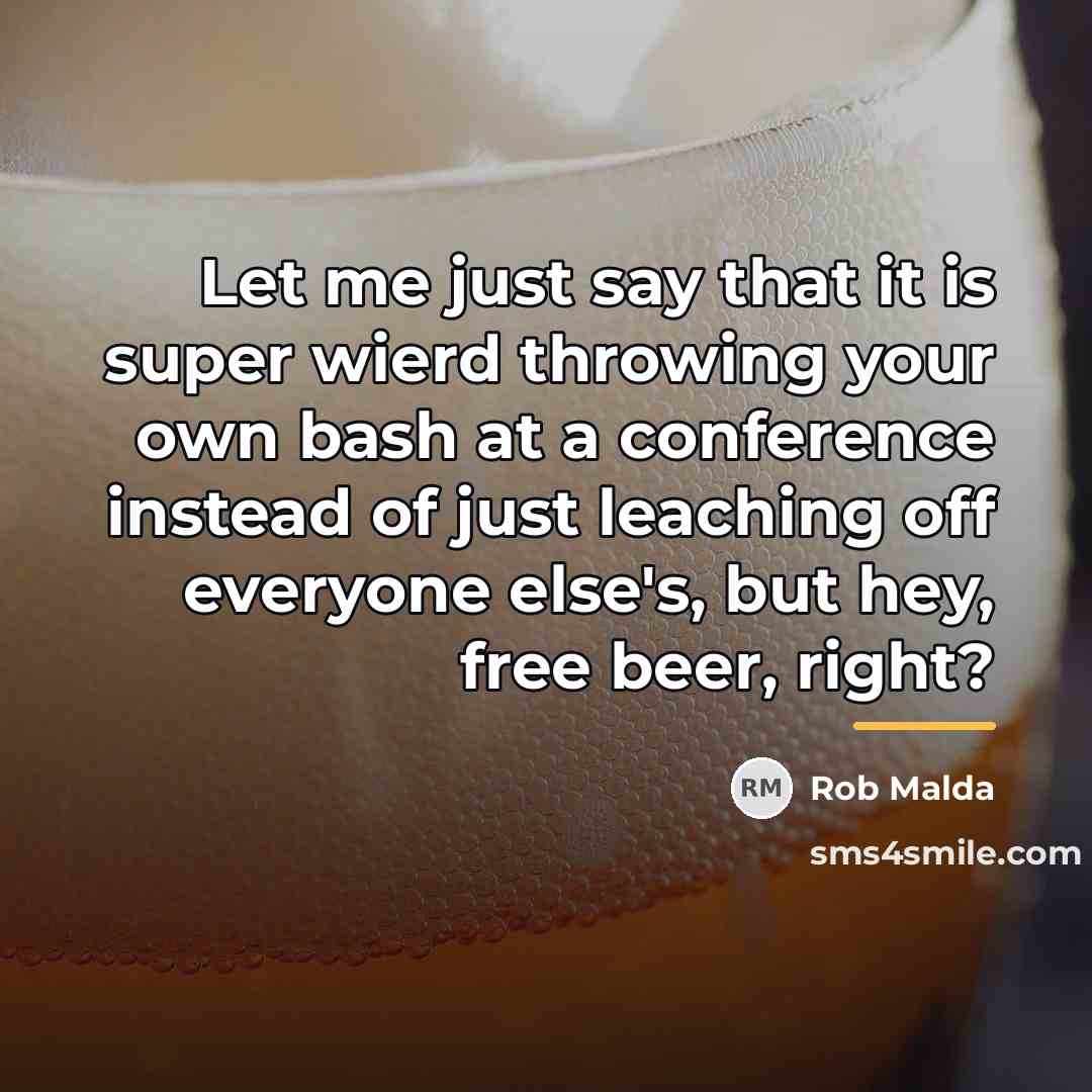 “Let me just say that it is super wierd throwing…” quote by Rob Malda