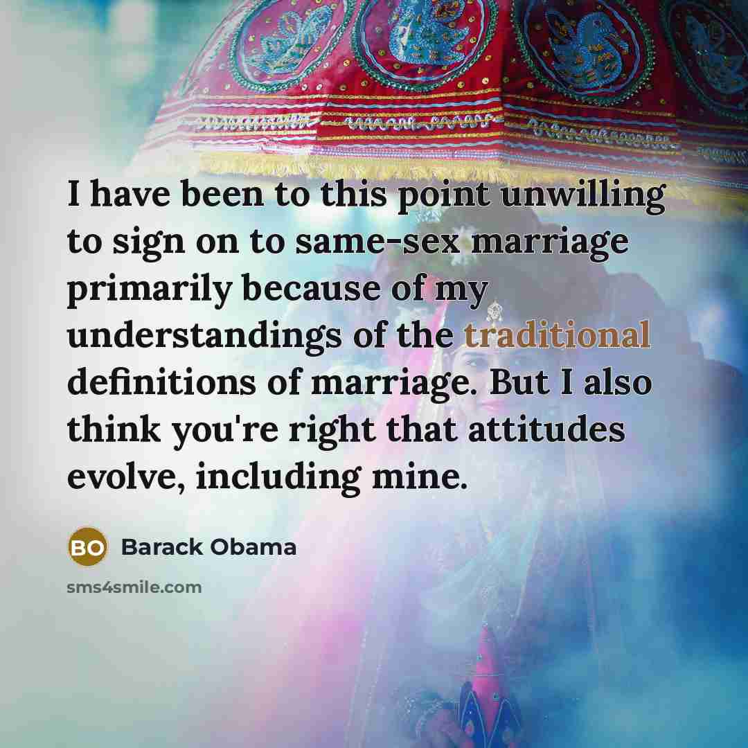 “I have been to this point unwilling to sign on…” quote by Barack Obama