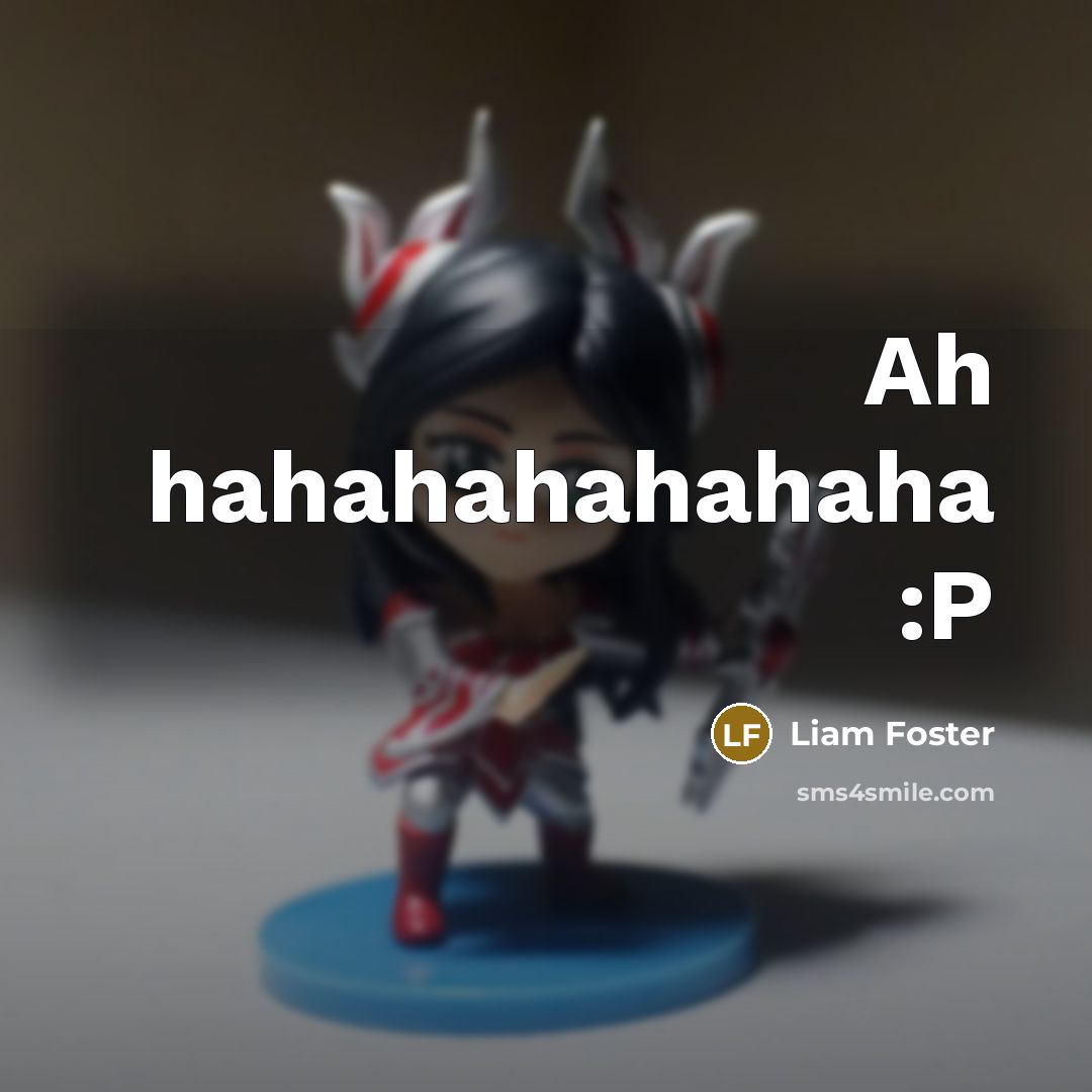 “Ah hahahahahahaha :P…” quote by Liam Foster