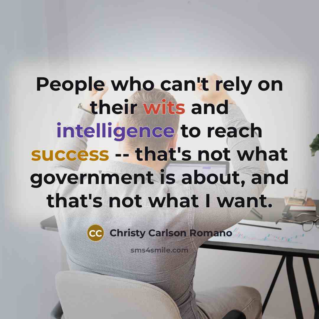 “People who can't rely on their wits and intelligence to…” quote by Christy Carlson Romano