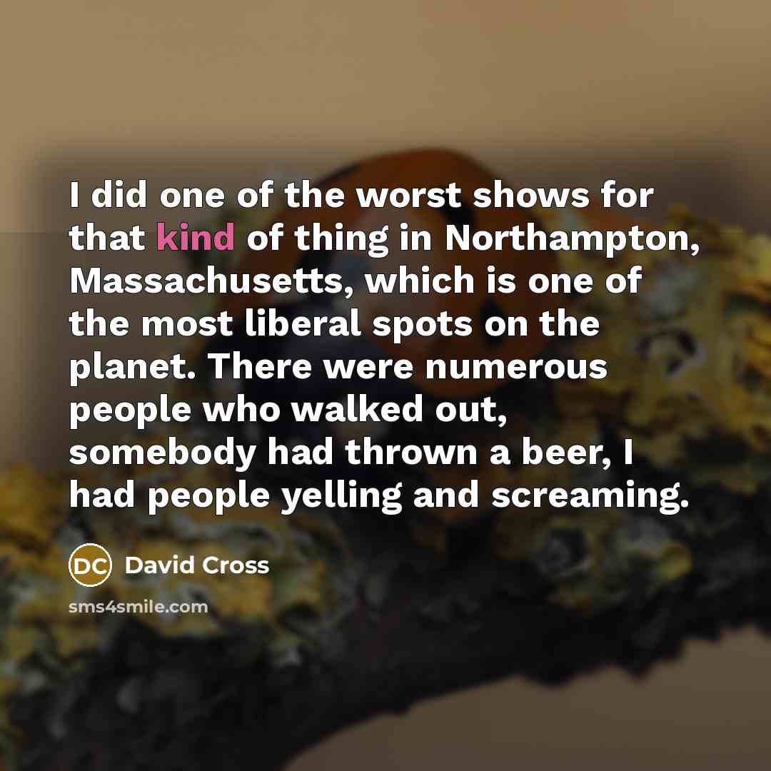 “I did one of the worst shows for that kind…” quote by David Cross