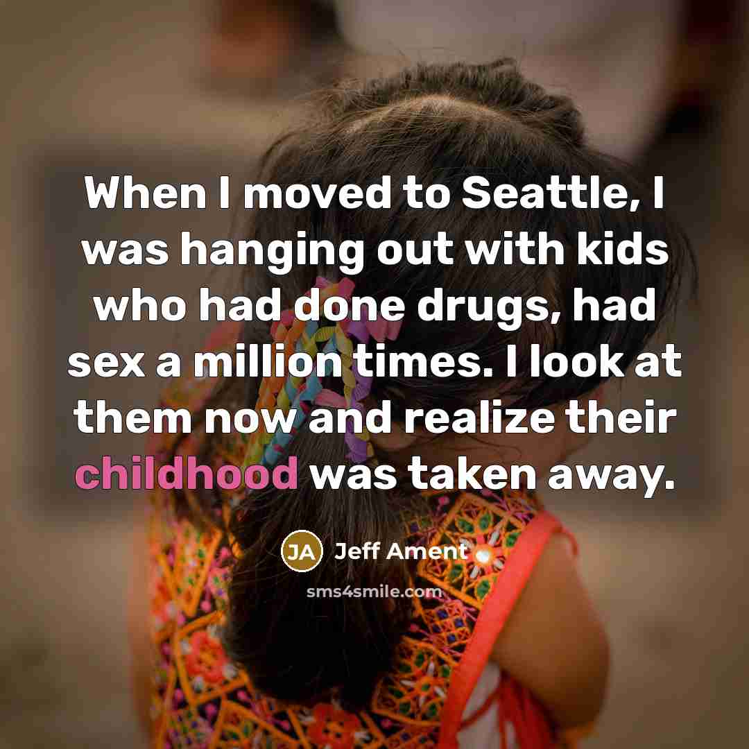 “When I moved to Seattle, I was hanging out with…” quote by Jeff Ament