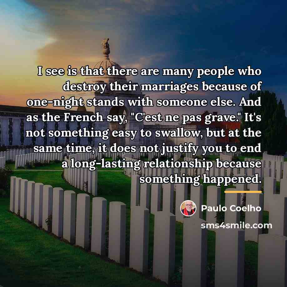 “I see is that there are many people who destroy…” quote by Paulo Coelho