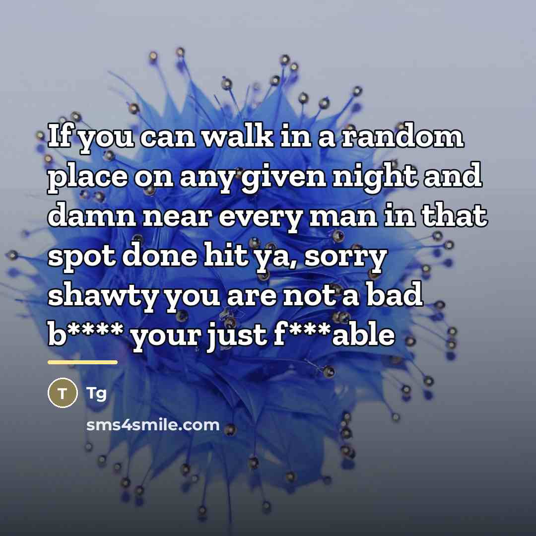 “If you can walk in a random place on any…” quote by Tg