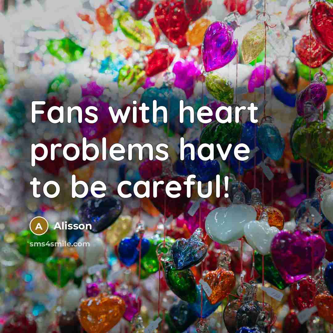 “Fans with heart problems have to be careful!…” quote by Alisson