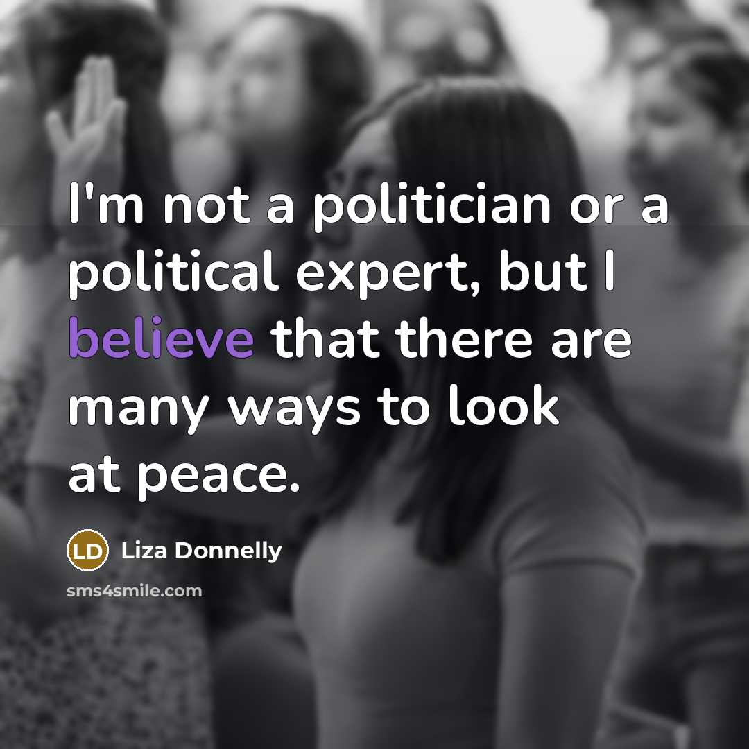 “I'm not a politician or a political expert, but I…” quote by Liza Donnelly