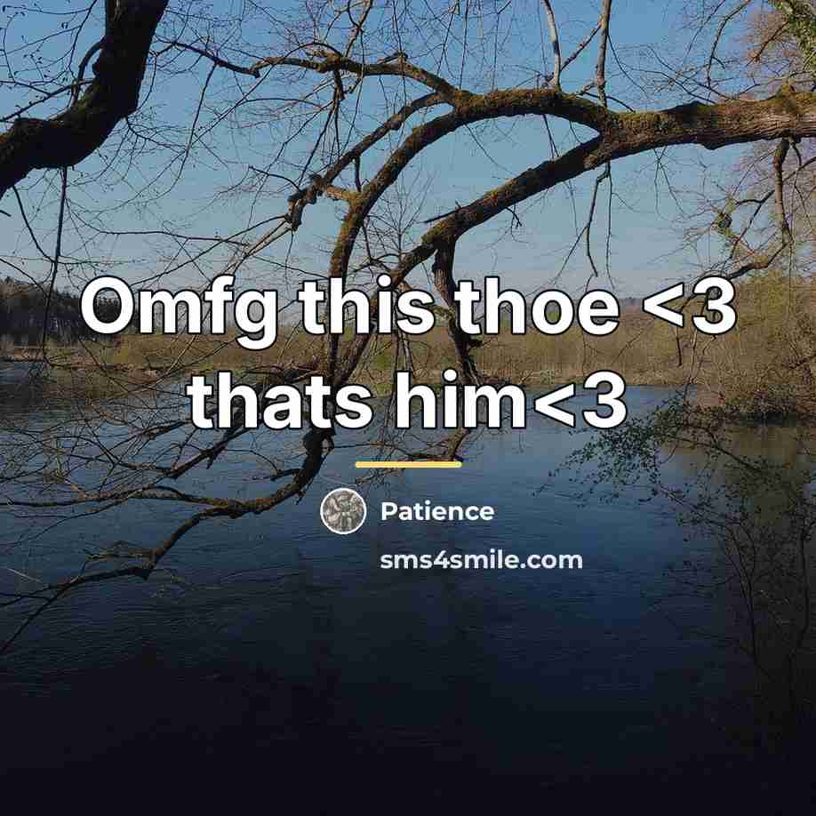 “Omfg this thoe…” quote by Patience