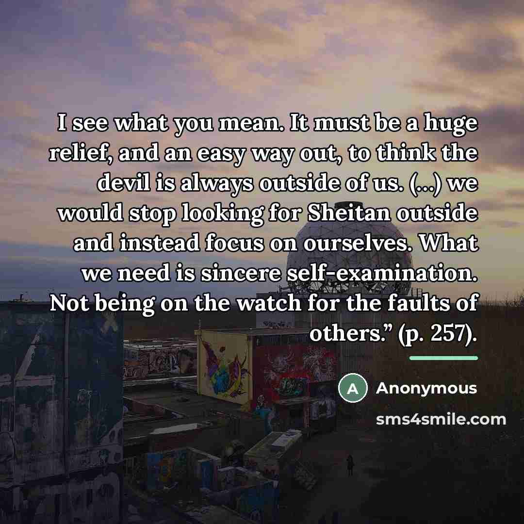 “I see what you mean. It must be a huge…” quote by Anonymous