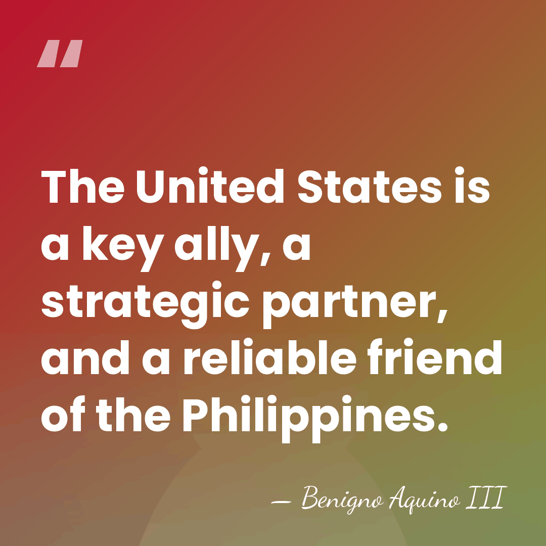 The United States is a key ally, a strategic partner, and a&hellip; - Benigno Aquino III
