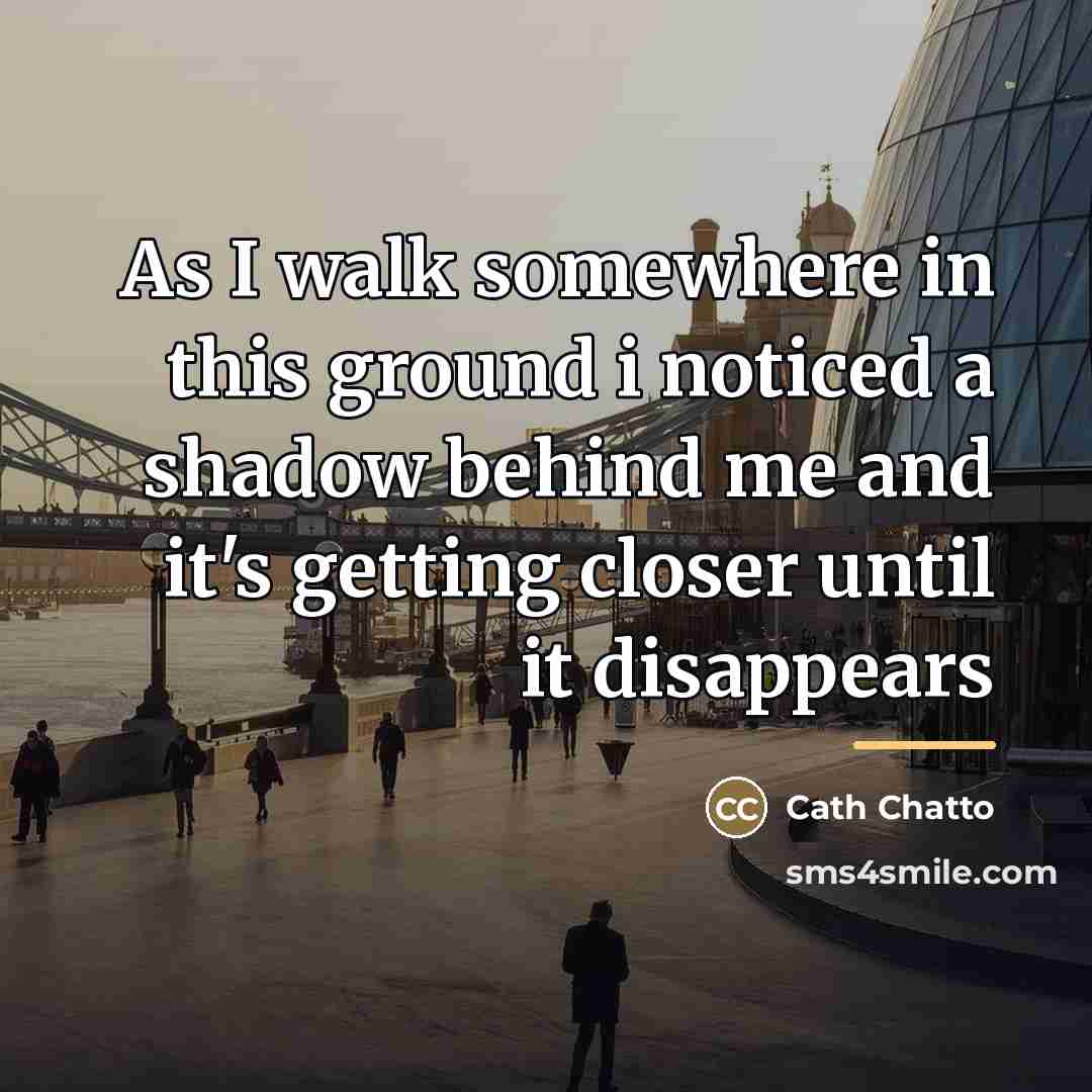 “As I walk somewhere in this ground i noticed a…” quote by Cath Chatto