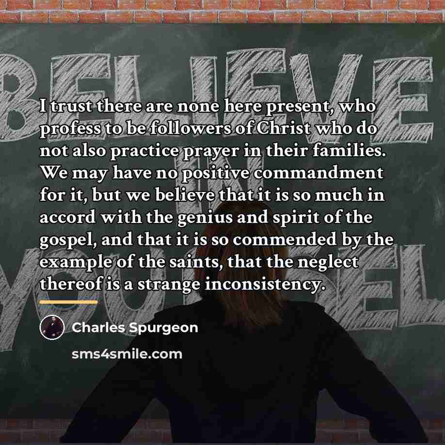 “I trust there are none here present, who profess to…” quote by Charles Spurgeon