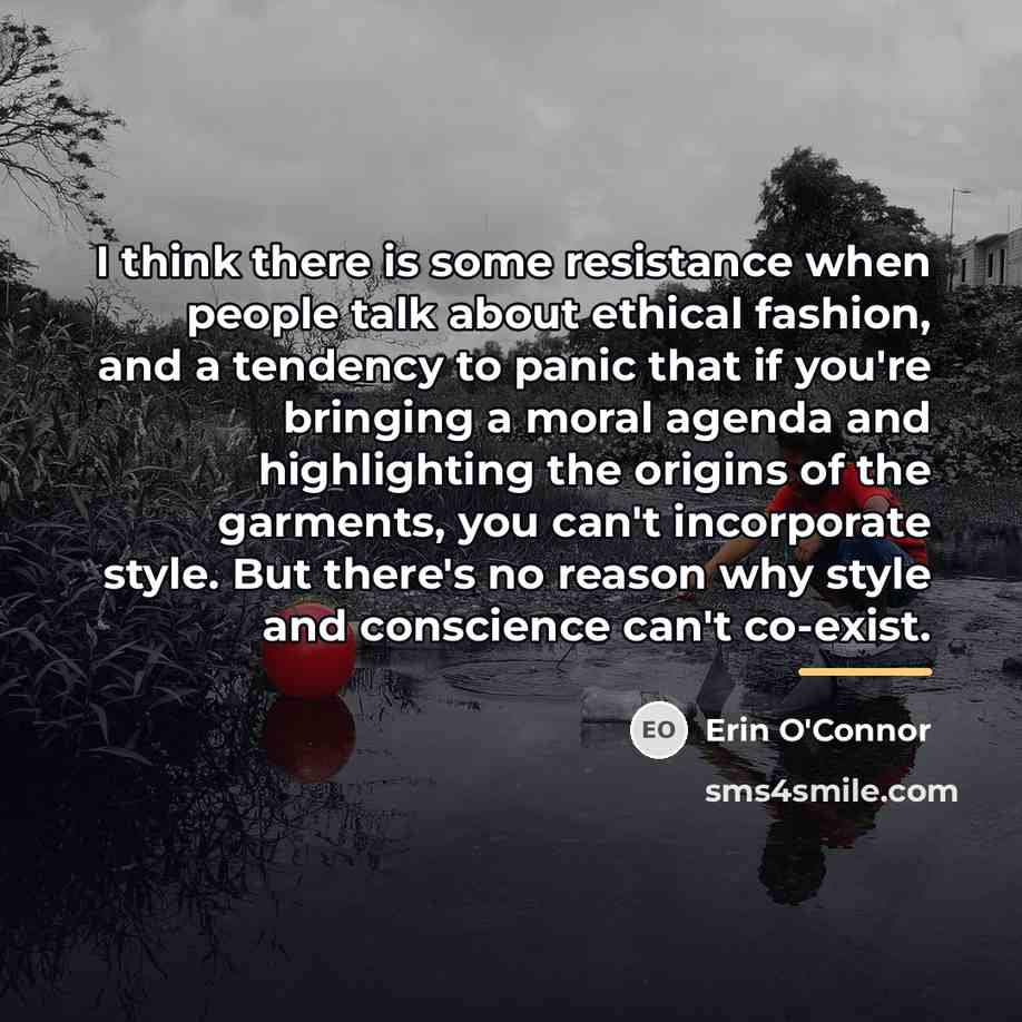 “I think there is some resistance when people talk about…” quote by Erin O'Connor