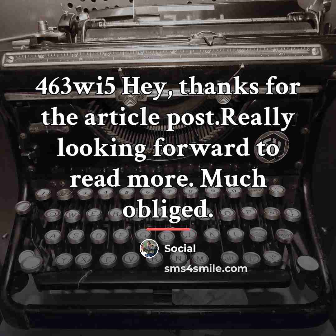 “463wi5 Hey, thanks for the article post.Really looking forward to…” quote by Social