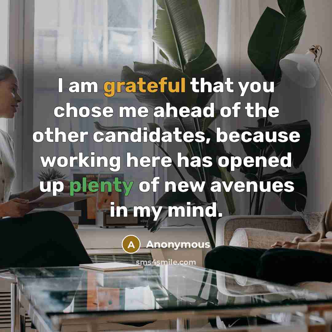 “I am grateful that you chose me ahead of the…” quote by Anonymous
