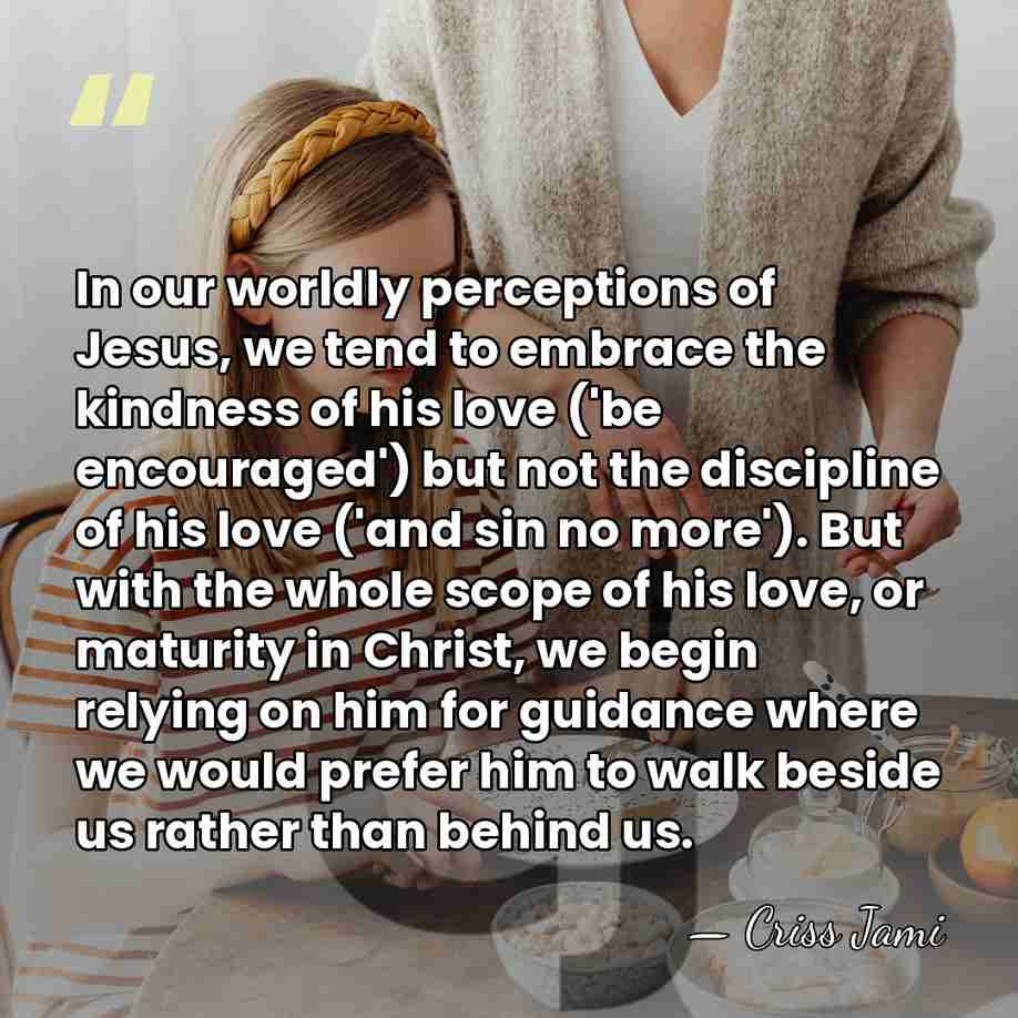In our worldly perceptions of Jesus, we tend to embrace the kindness&hellip; - Criss Jami