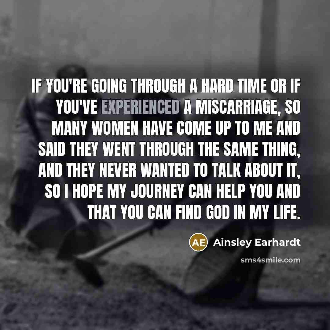 “If you're going through a hard time or if you've…” quote by Ainsley Earhardt