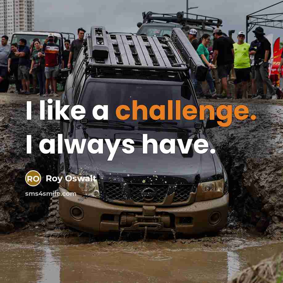 “I like a challenge. I always have.…” quote by Roy Oswalt