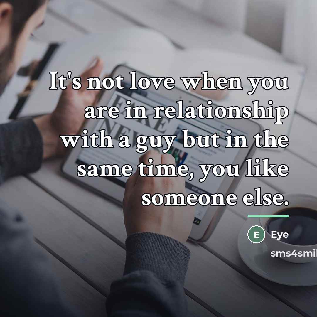 “It's not love when you are in relationship with a…” quote by Anonymous