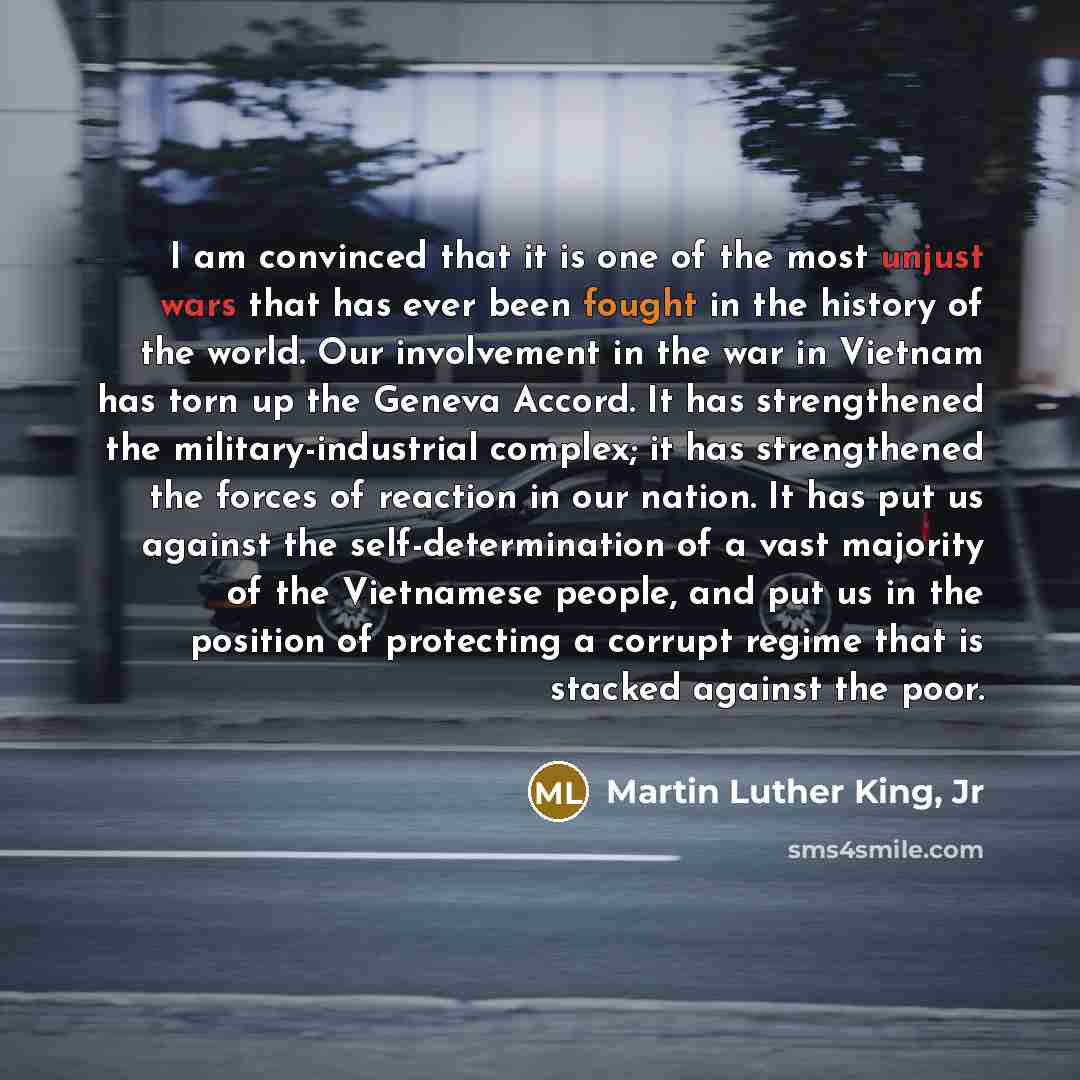 “I am convinced that it is one of the most…” quote by Martin Luther King, Jr