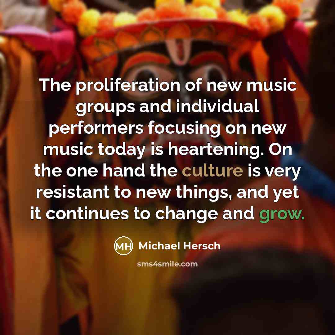 “The proliferation of new music groups and individual performers focusing…” quote by Michael Hersch