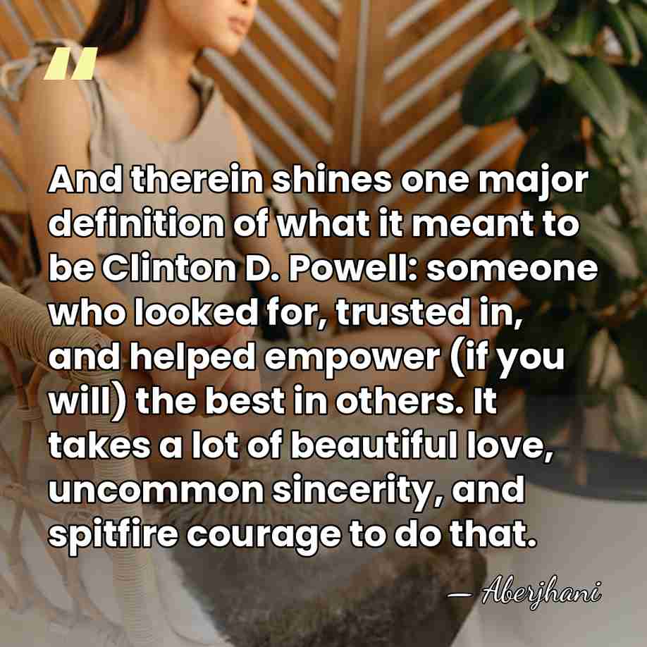 And therein shines one major definition of what it meant to be&hellip; - Aberjhani