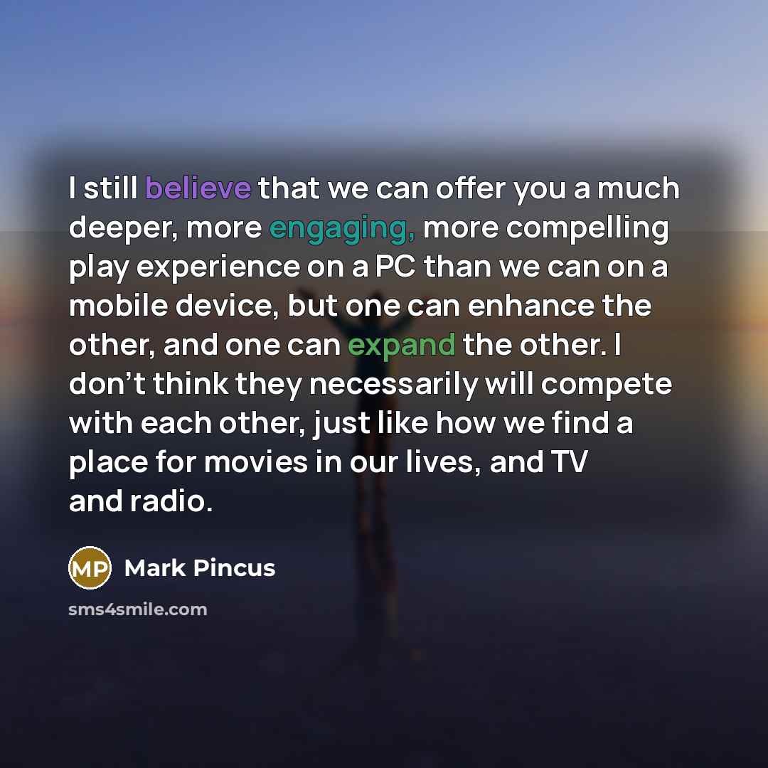 “I still believe that we can offer you a much…” quote by Mark Pincus
