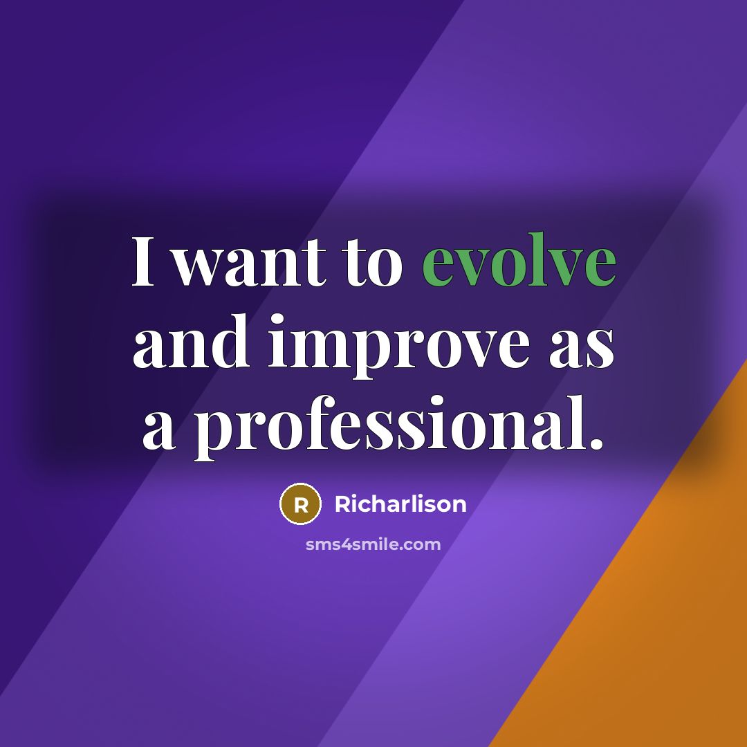 “I want to evolve and improve as a professional.…” quote by Richarlison