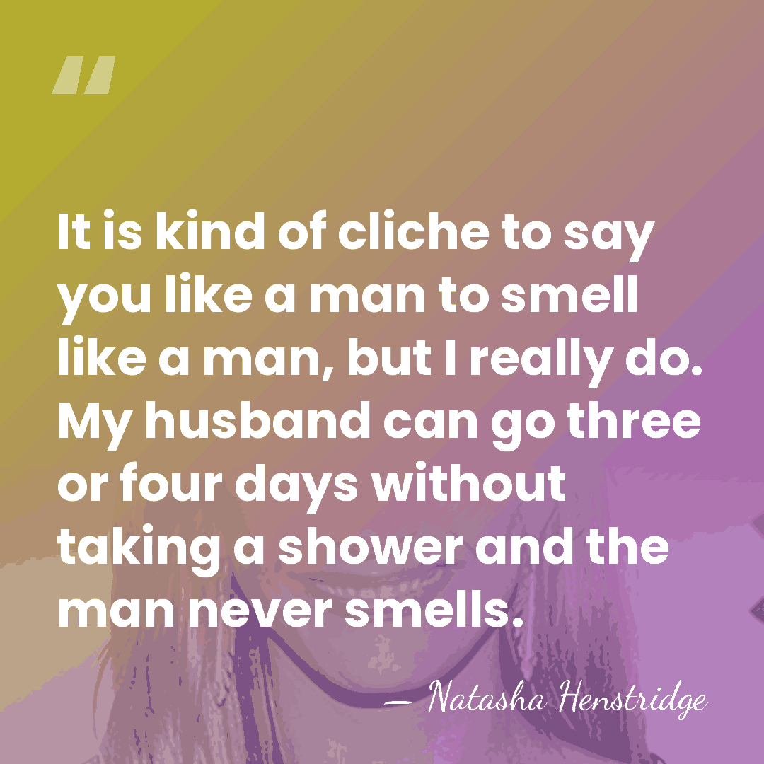 It is kind of cliche to say you like a man to&hellip; - Natasha Henstridge