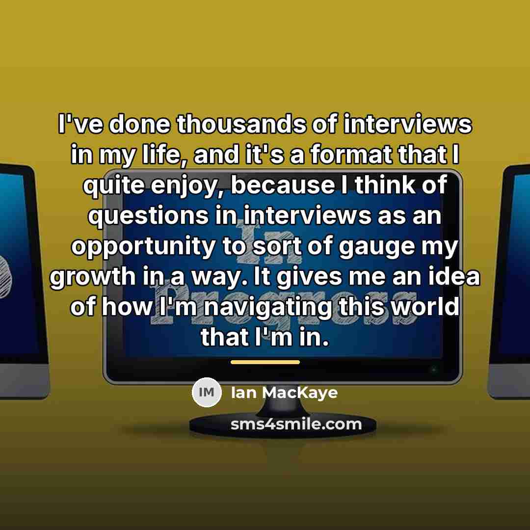 “I've done thousands of interviews in my life, and it's…” quote by Ian MacKaye