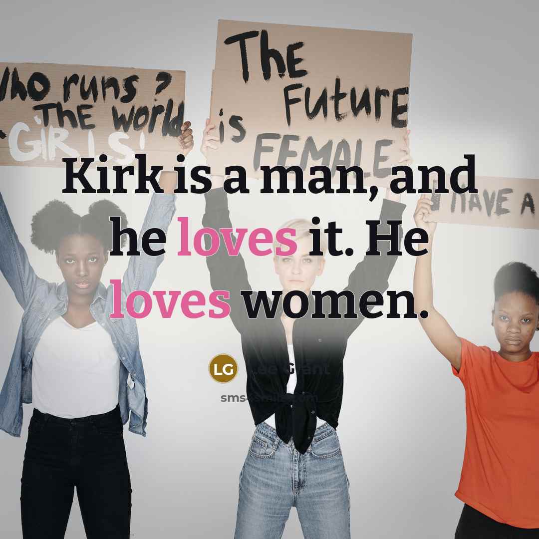 “Kirk is a man, and he loves it. He loves women.” quote by Lee Grant
